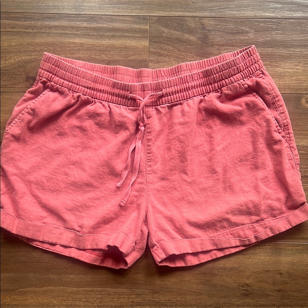 Old Navy Athletic Shorts Pink Elastic Waist